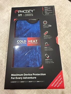 PHOOZY Thermal Capsule Phone Case - Blue
